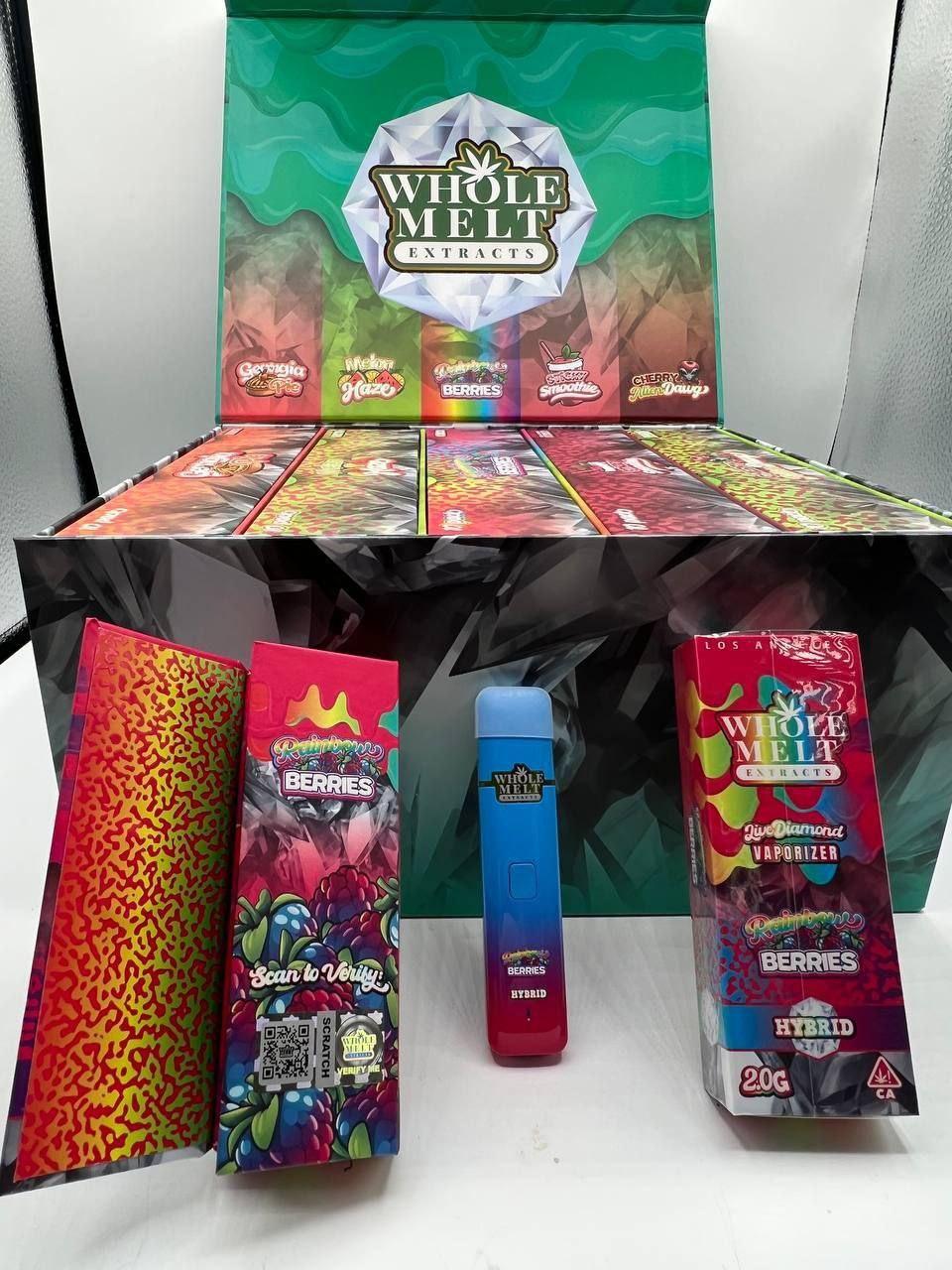 Whole melts extracts disposable